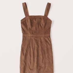 Abercrombie Suede Pinafore Dress